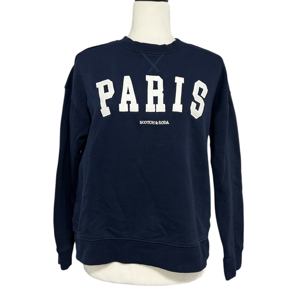 SCOTH and SODA Paris Pullover Cotton Sweater